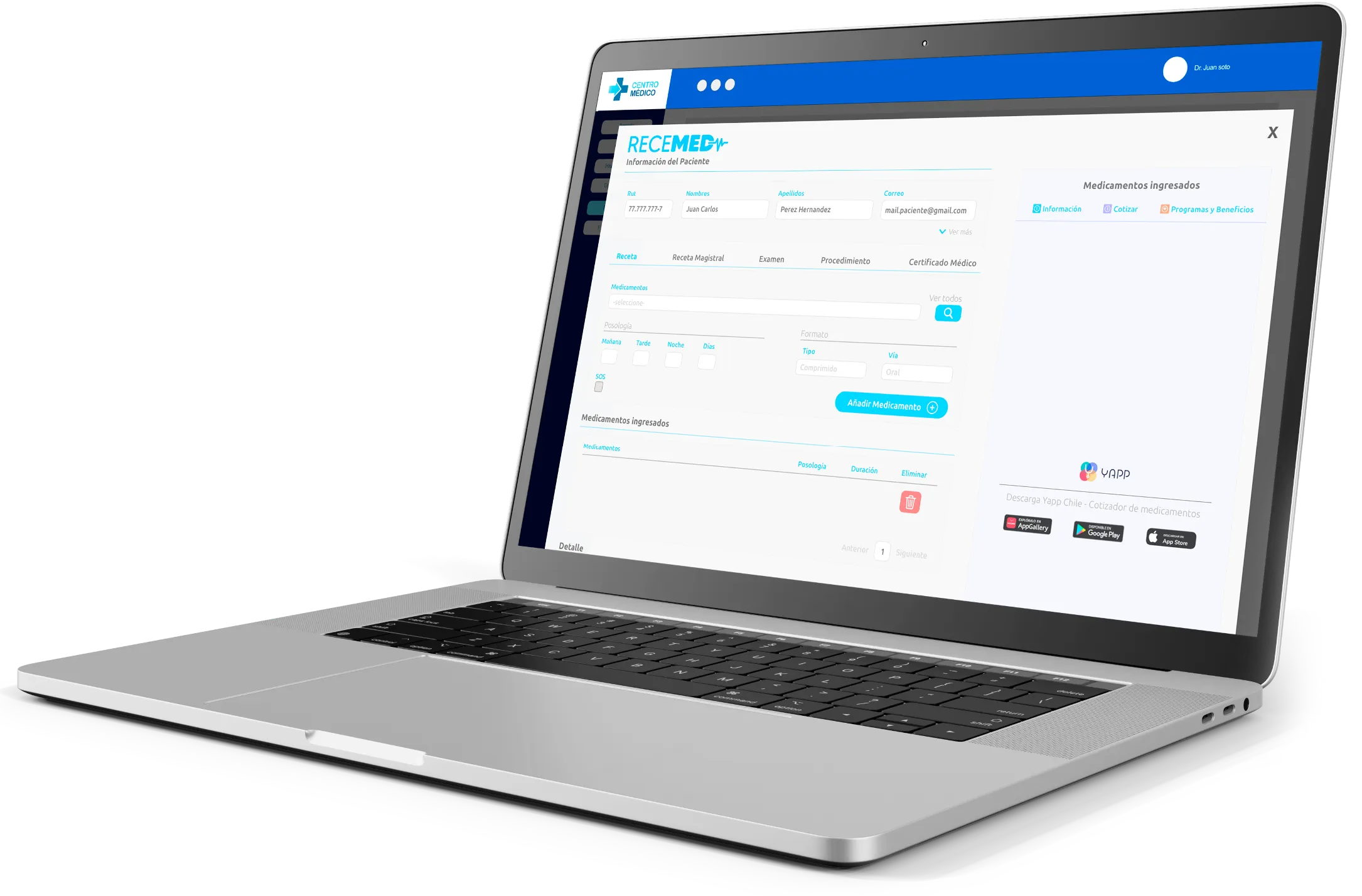 Integra RECEMED a tu software de gestión